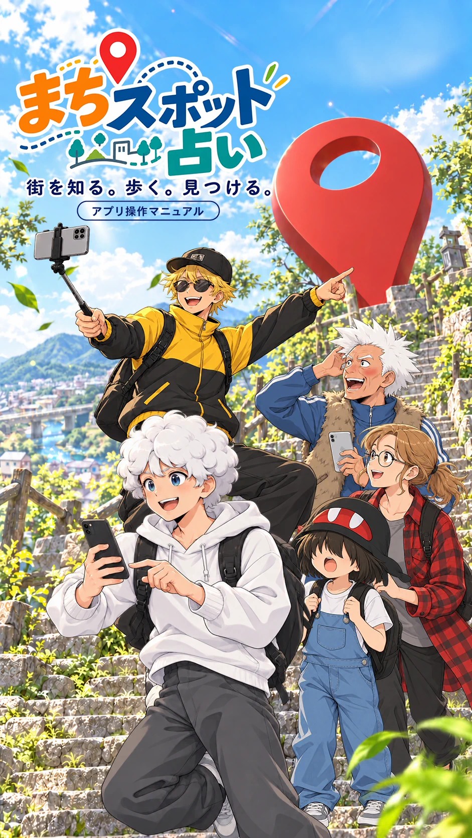 まちスポット占い アプリ操作マニュアル